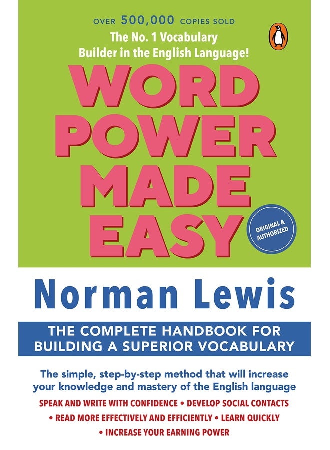 Word Power Made Easy: The No 1 Vocabulary Builder in the English Language | Over a million copies sold Worldwide | With Self Assessment Activities | Ideal For IELTS & TOEFL Preparations